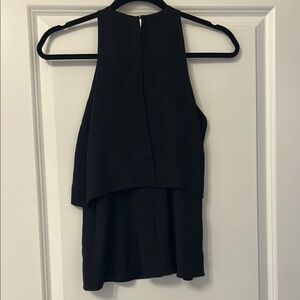A.L.C. Black Sleeveless Top